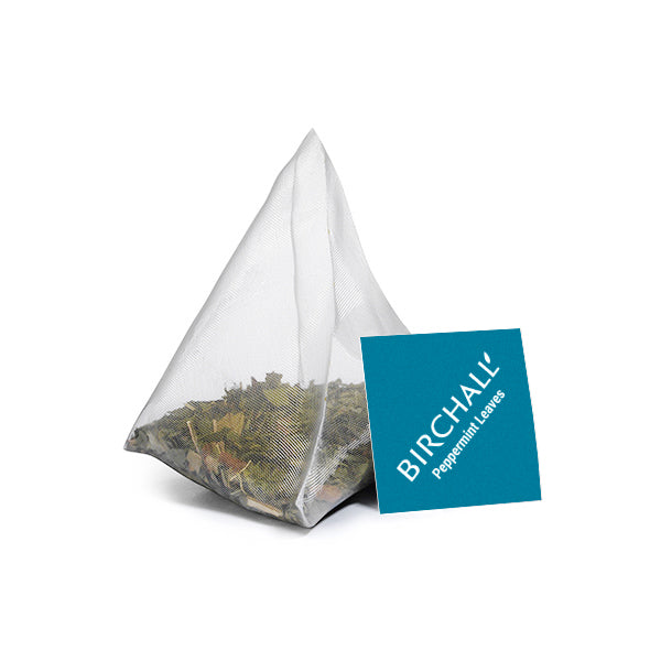BIRCHALL Peppermint Leaves - Box of 80 Prism Bags