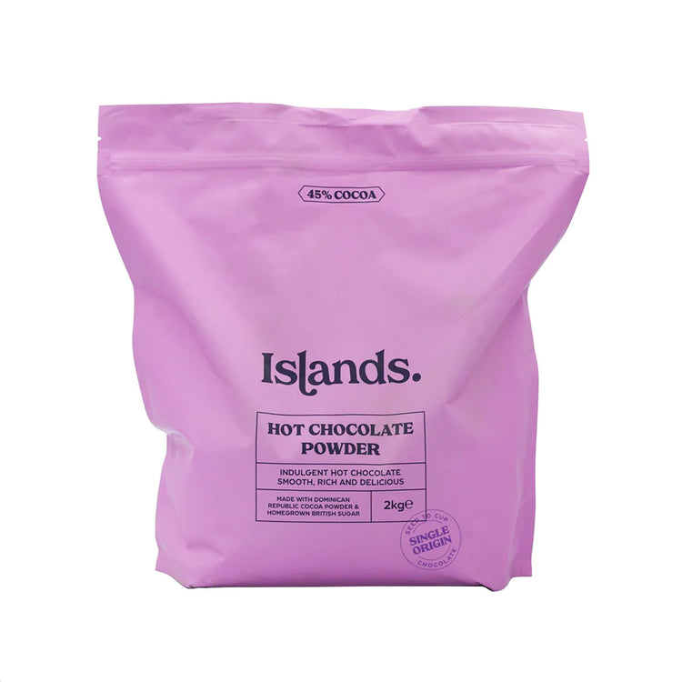 Islands. Hot Chocolate Powder 45% Cocoa - 2kg bag