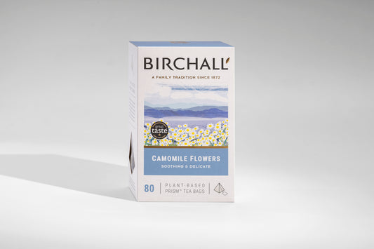 BIRCHALL Chamomile Tea - Box of 80 Prism Tea Bags