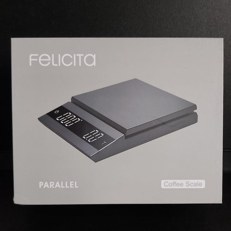 Felicita Parallel Bench Scales- White & Black